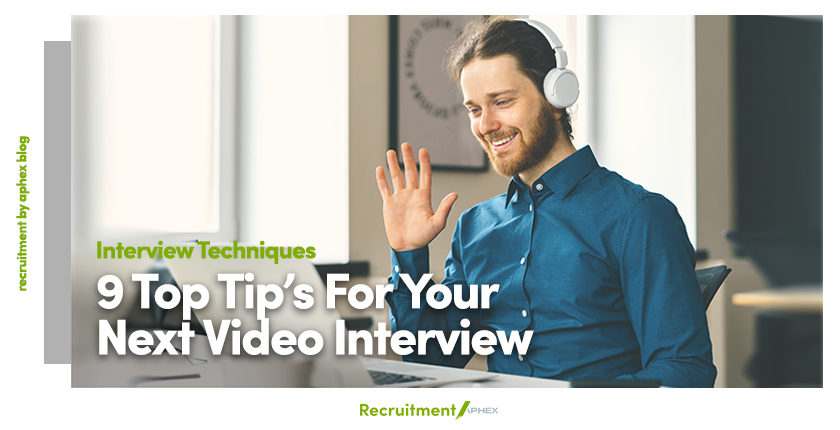 Video interview tips and advice blog post